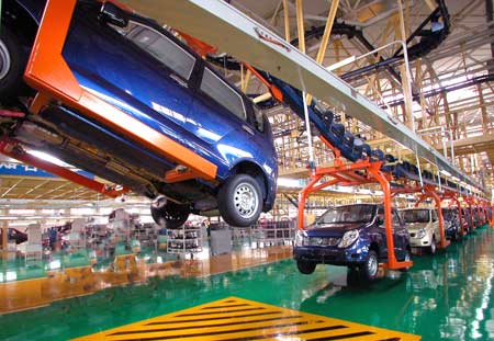汽车生产线