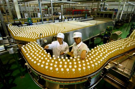 食品企业生产线