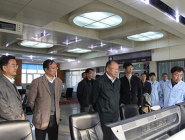 中国气象局副局长于新文深入黑龙江调研